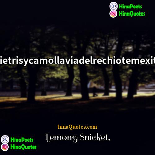 Lemony Snicket Quotes | Pietrisycamollaviadelrechiotemexity.
  